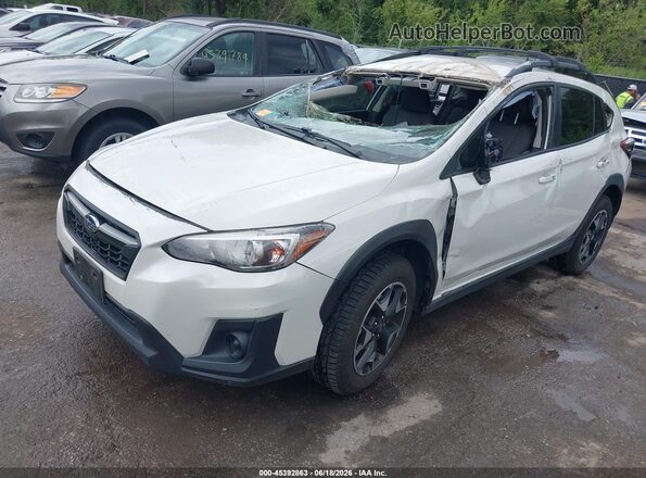 JF2GTABC2K8293683 2019 SUBARU CROSSTREK Белый Передняя левая четверть