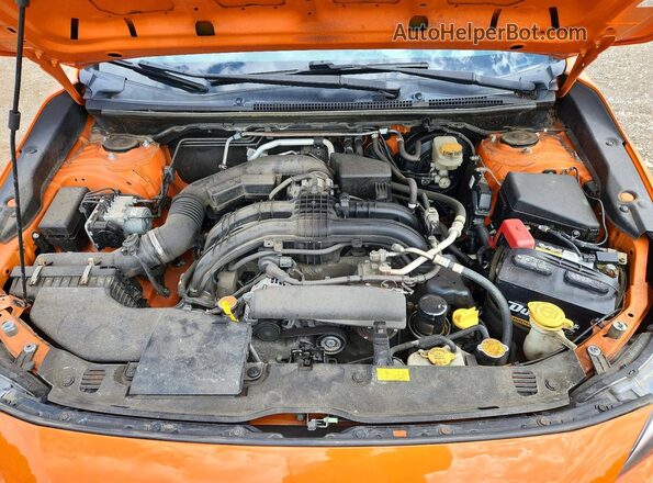 JF2GTABC2KH227960 2019 SUBARU CROSSTREK Orange Սալոնի հետևի տեսք