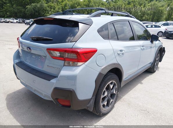 JF2GTABC2L8234537 2020 SUBARU CROSSTREK Light Blue Trasero derecho