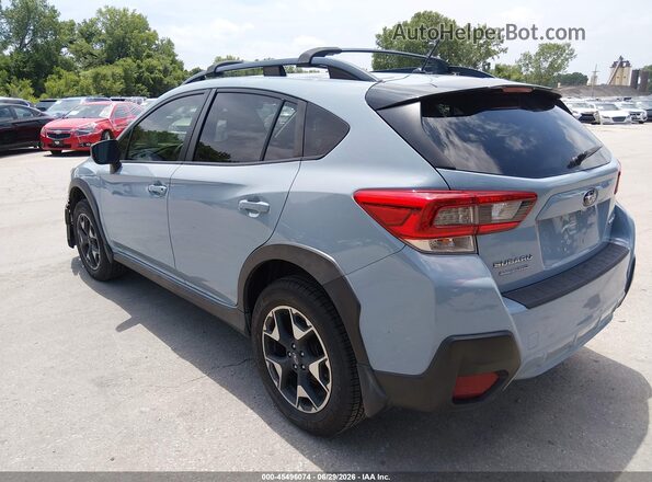 JF2GTABC2L8234537 2020 SUBARU CROSSTREK Light Blue Trasero izquierdo