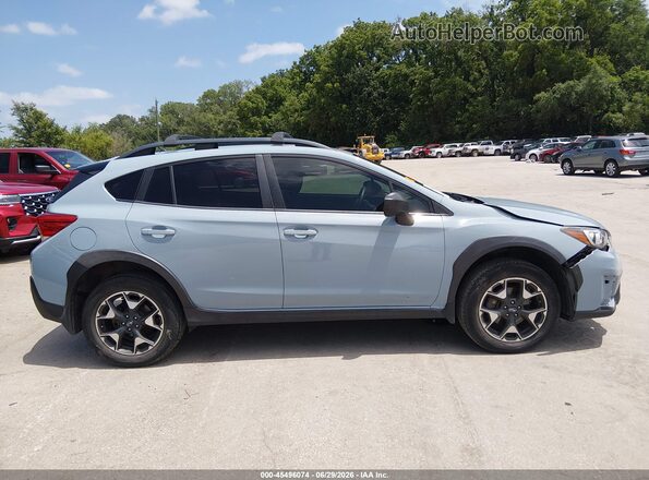 JF2GTABC2L8234537 2020 SUBARU CROSSTREK Light Blue Vista interior trasera