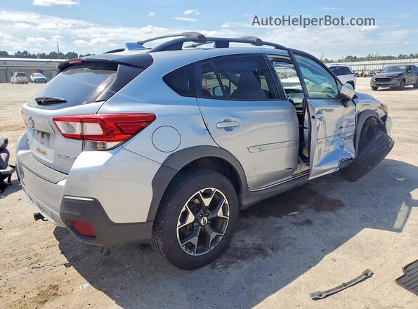 JF2GTABC3JH207859 2018 SUBARU CROSSTREK Silver უკანა მარჯვენა