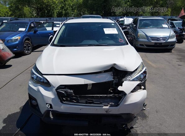 JF2GTABC3JH314653 2018 SUBARU CROSSTREK Белый Вид задней части салона