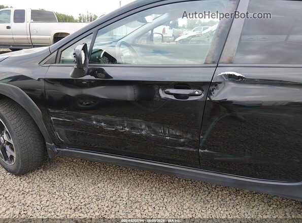 JF2GTABC4JH211547 2018 SUBARU CROSSTREK Black Դիմացի տեսք
