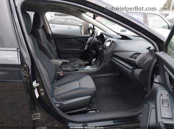 JF2GTABC4JH211547 2018 SUBARU CROSSTREK Black Սալոնի դիմացի տեսք