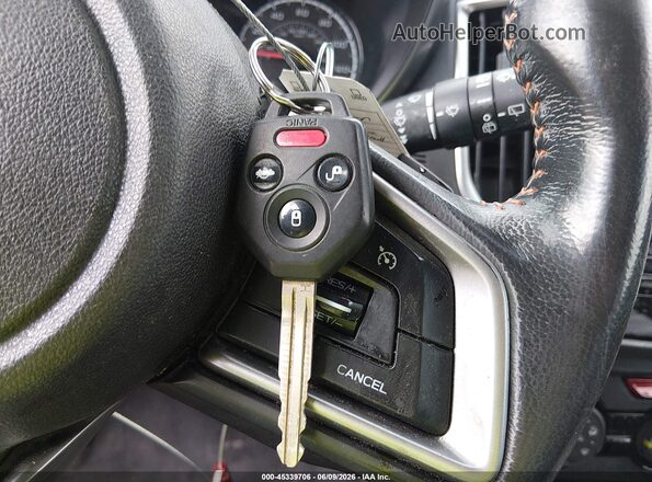 JF2GTABC4JH301846 2018 SUBARU CROSSTREK Black Dashboard view