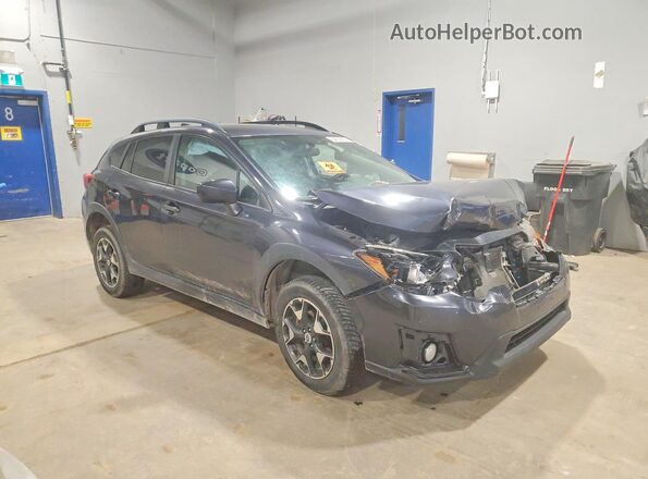 JF2GTABC4JH318288 2018 SUBARU CROSSTREK Gray Առջևի աջ