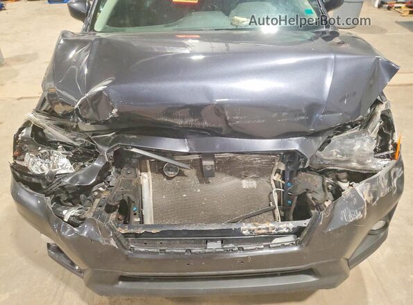 JF2GTABC4JH318288 2018 SUBARU CROSSTREK Gray Շարժիչի բաժամունքի տեսք