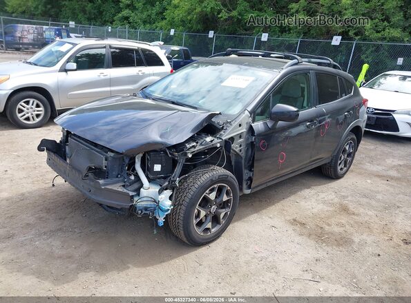 JF2GTABC4JH325581 2018 SUBARU CROSSTREK Black Front left