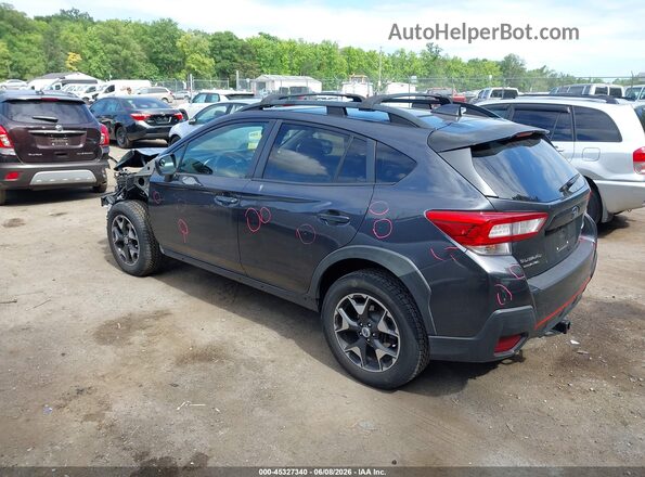 JF2GTABC4JH325581 2018 SUBARU CROSSTREK Black Rear left