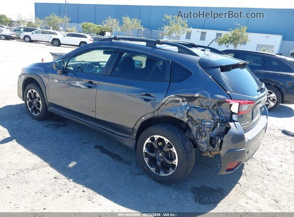 JF2GTABC4PH213047 2023 SUBARU CROSSTREK Gray Trasero izquierdo