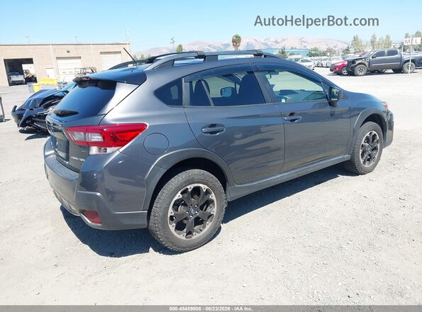 JF2GTABC4PH213047 2023 SUBARU CROSSTREK Gray Trasero derecho
