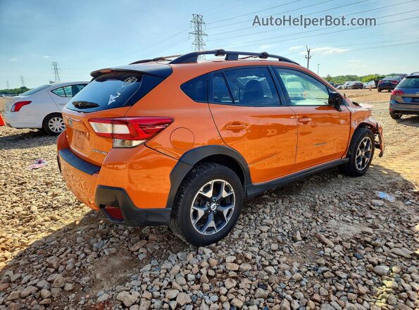 JF2GTABC5JH208916 2018 SUBARU CROSSTREK Orange Trasero derecho