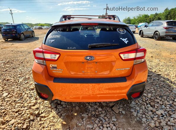 JF2GTABC5JH208916 2018 SUBARU CROSSTREK Orange Vista trasera