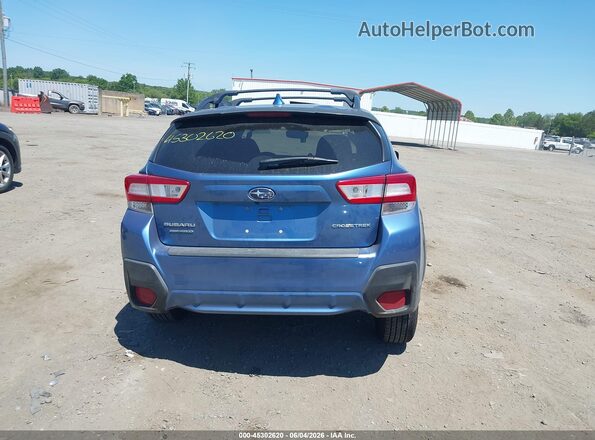 JF2GTABC5JH229507 2018 SUBARU CROSSTREK Blue 