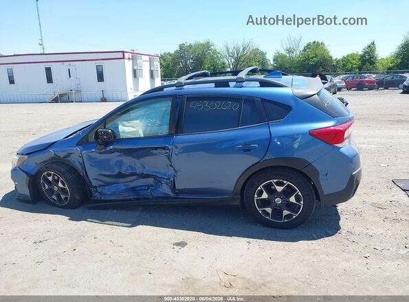 JF2GTABC5JH229507 2018 SUBARU CROSSTREK Blue Панорамний вид салону 360°