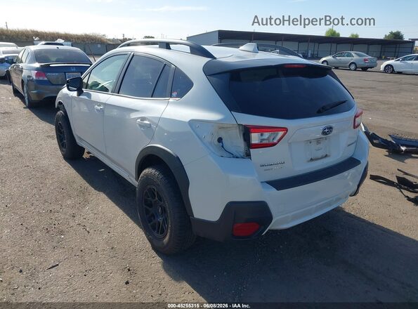 JF2GTABC6J9290990 2018 SUBARU CROSSTREK Белый Задняя левая четверть