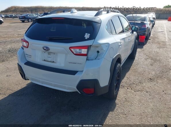JF2GTABC6J9290990 2018 SUBARU CROSSTREK Белый Задняя правая четверть