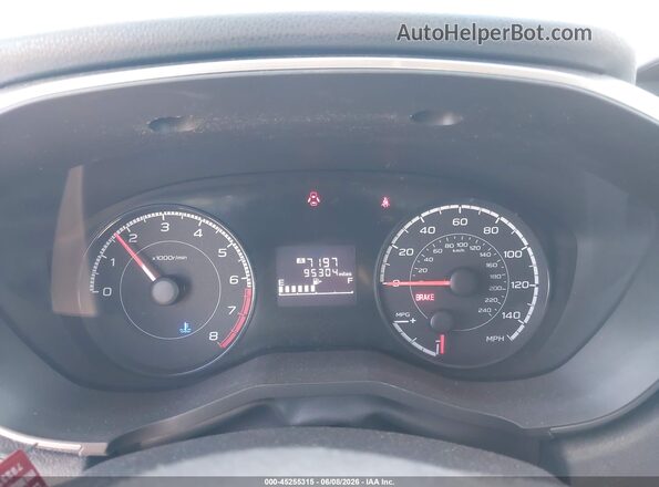 JF2GTABC6J9290990 2018 SUBARU CROSSTREK Белый Вид задних сидений