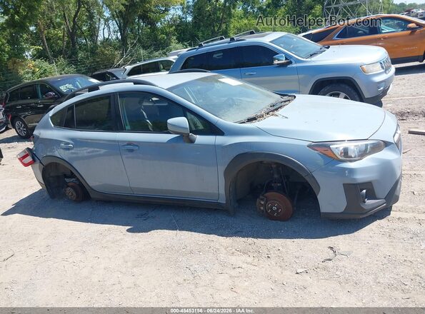 JF2GTABC6JH275265 2018 SUBARU CROSSTREK Blue Rear interior view