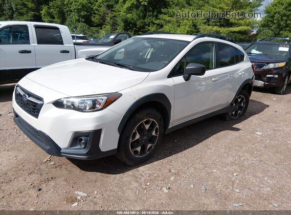 JF2GTABC6KH307326 2019 SUBARU CROSSTREK Белый Передняя левая четверть