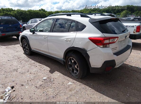 JF2GTABC6KH307326 2019 SUBARU CROSSTREK Белый Задняя левая четверть