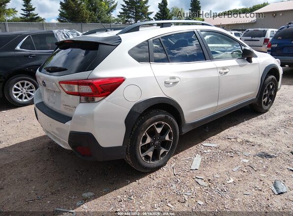 JF2GTABC6KH307326 2019 SUBARU CROSSTREK Белый Задняя правая четверть