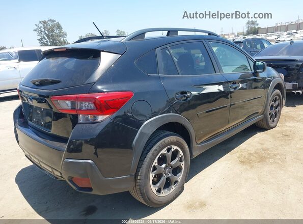JF2GTABC6M8300962 2021 SUBARU CROSSTREK Black Հետևի աջ