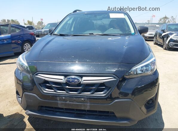 JF2GTABC6M8300962 2021 SUBARU CROSSTREK Black Դիմացի տեսք