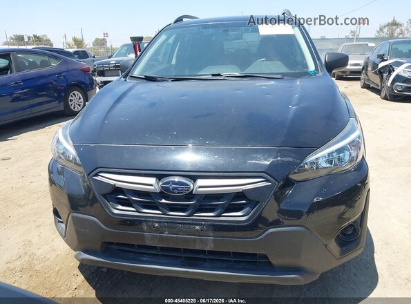 JF2GTABC6M8300962 2021 SUBARU CROSSTREK Black Սարքավորումների վահանակի տեսք