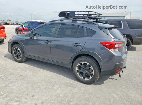 JF2GTABC6M8377668 2021 SUBARU CROSSTREK Charcoal Հետևի ձախ