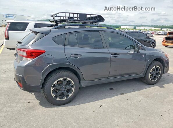 JF2GTABC6M8377668 2021 SUBARU CROSSTREK Charcoal Հետևի աջ