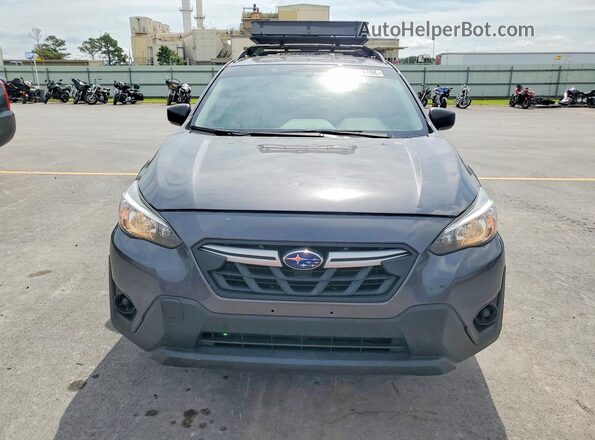 JF2GTABC6M8377668 2021 SUBARU CROSSTREK Charcoal Դիմացի տեսք