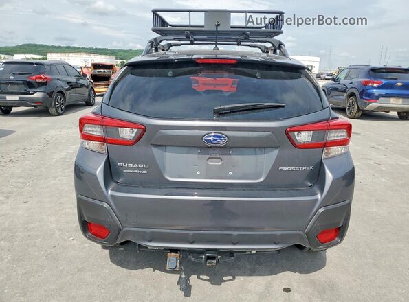 JF2GTABC6M8377668 2021 SUBARU CROSSTREK Charcoal Հետևի տեսք