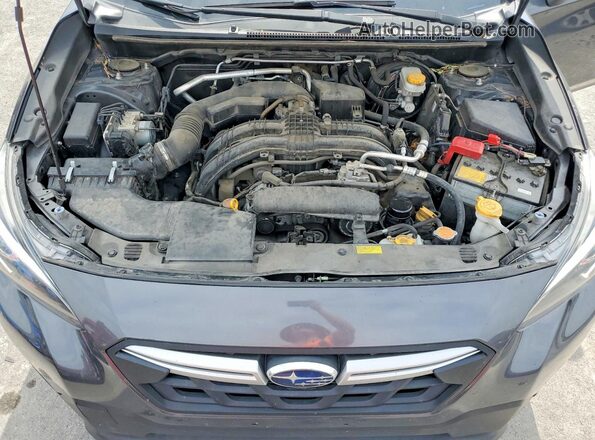 JF2GTABC6M8377668 2021 SUBARU CROSSTREK Charcoal Շարժիչի բաժամունքի տեսք