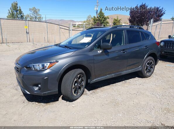 JF2GTABC7PH215794 2023 SUBARU CROSSTREK Gray Przód lewy