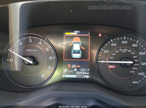 JF2GTABC7PH215794 2023 SUBARU CROSSTREK Gray Widok tylnych siedzeń
