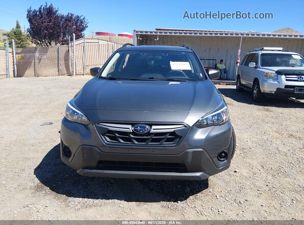 JF2GTABC7PH215794 2023 SUBARU CROSSTREK Gray Widok zestawu wskaźników