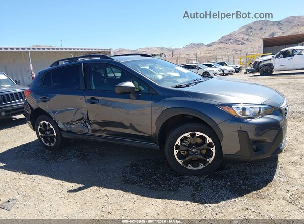 JF2GTABC7PH215794 2023 SUBARU CROSSTREK Gray Widok wnętrza z tyłu