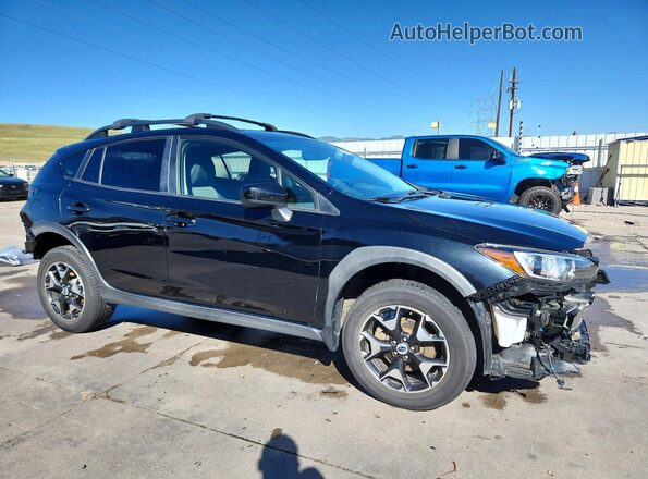 JF2GTABC8J9288240 2018 SUBARU CROSSTREK Black Առջևի աջ