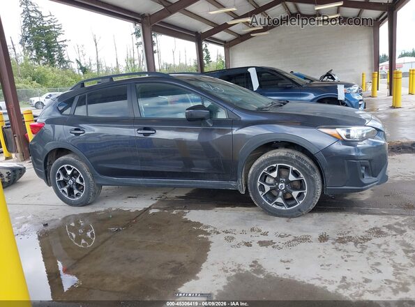 JF2GTABC8JH228660 2018 SUBARU CROSSTREK Gray Rear interior view