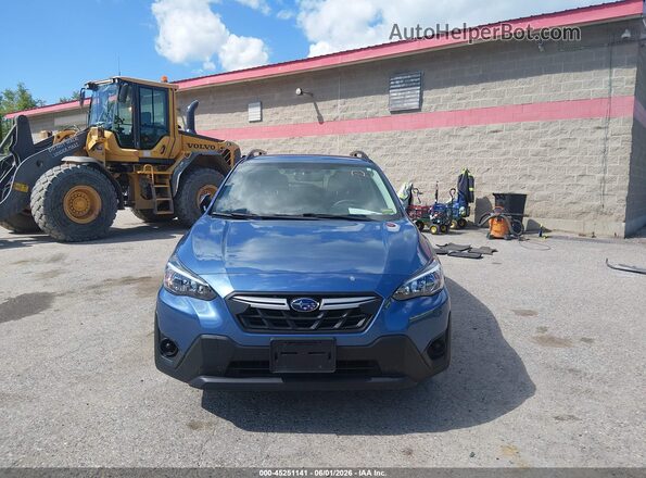 JF2GTABC8MH680256 2021 SUBARU CROSSTREK Blue Rear interior view