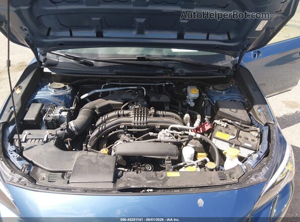 JF2GTABC8MH680256 2021 SUBARU CROSSTREK Blue Rear view