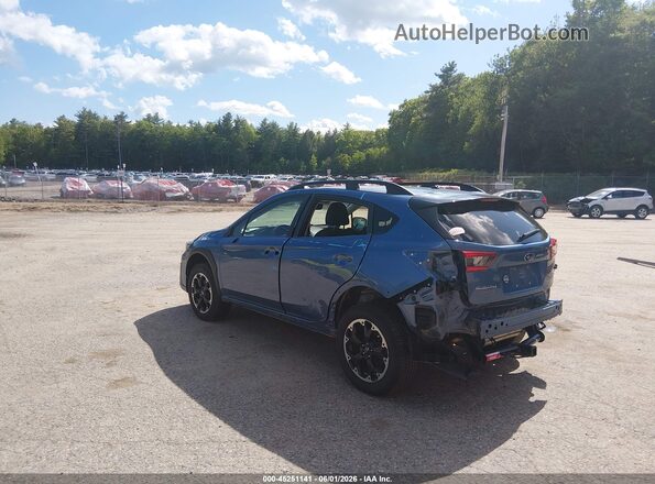JF2GTABC8MH680256 2021 SUBARU CROSSTREK Blue Rear left