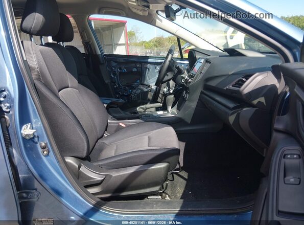 JF2GTABC8MH680256 2021 SUBARU CROSSTREK Blue Front interior view