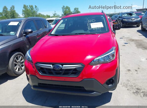 JF2GTABC8P8272036 2023 SUBARU CROSSTREK Red ხელსაწყოთა პანელის ხედი