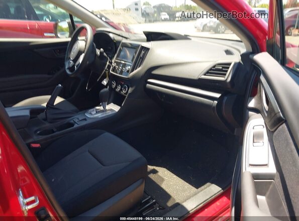 JF2GTABC8P8272036 2023 SUBARU CROSSTREK Red წინა სალონის ხედი