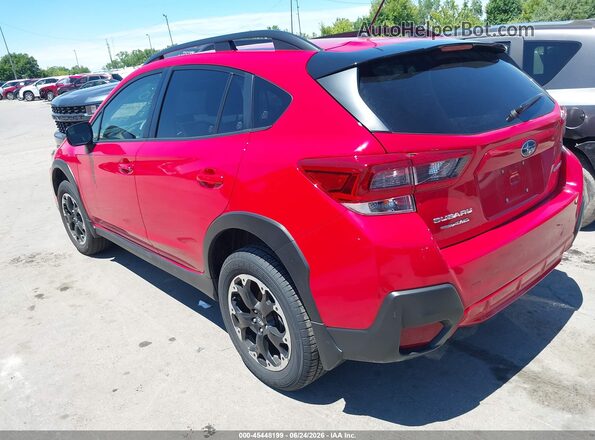 JF2GTABC8P8272036 2023 SUBARU CROSSTREK Red უკანა მარცხენა