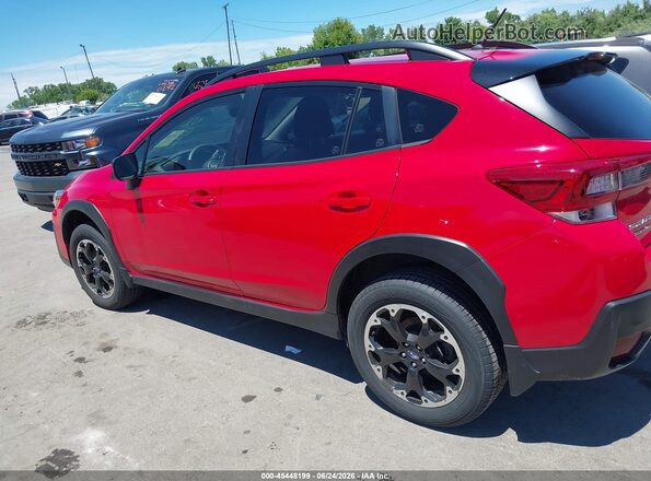 JF2GTABC8P8272036 2023 SUBARU CROSSTREK Red სალონის 360-გრადუსიანი ხედი