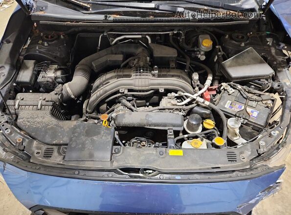 JF2GTABC9J9235269 2018 SUBARU CROSSTREK Синий Вид подкапотного пространства